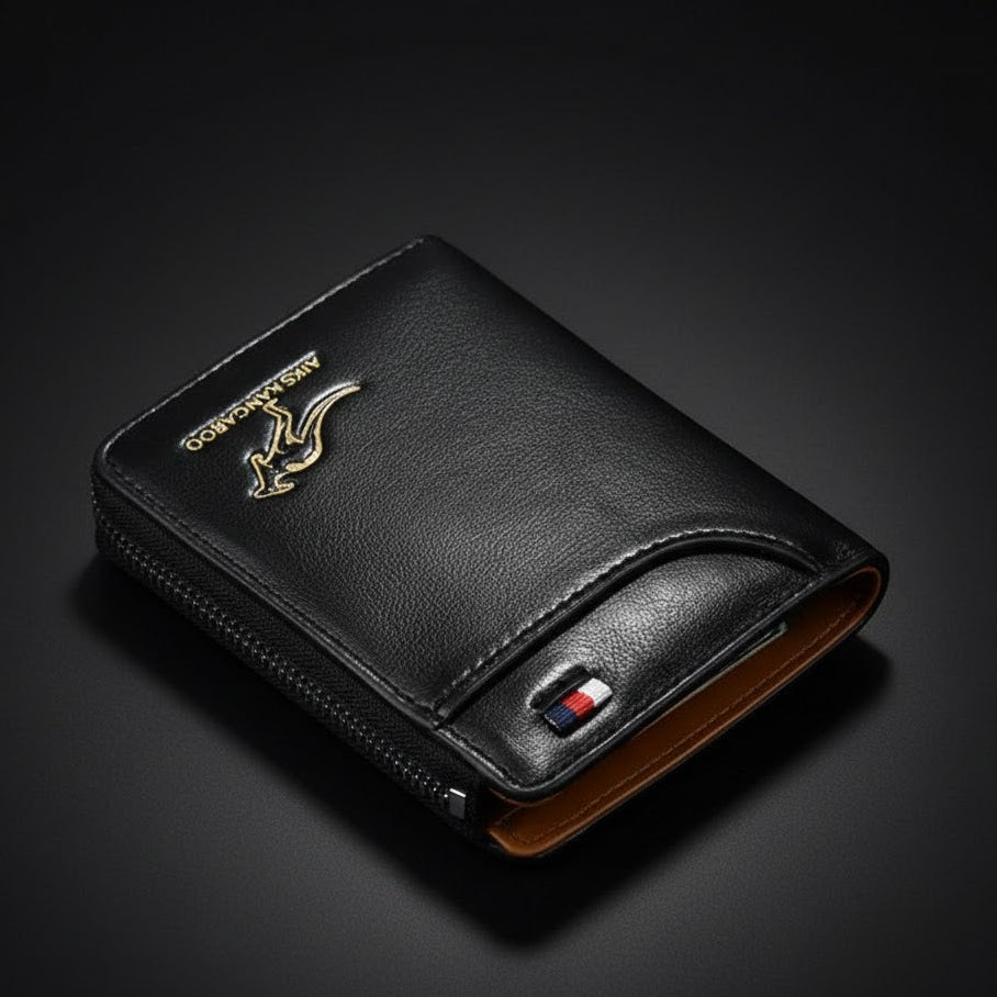 Men Anti-Theft Swipe Card Bag Anti-Magnetic Wallet