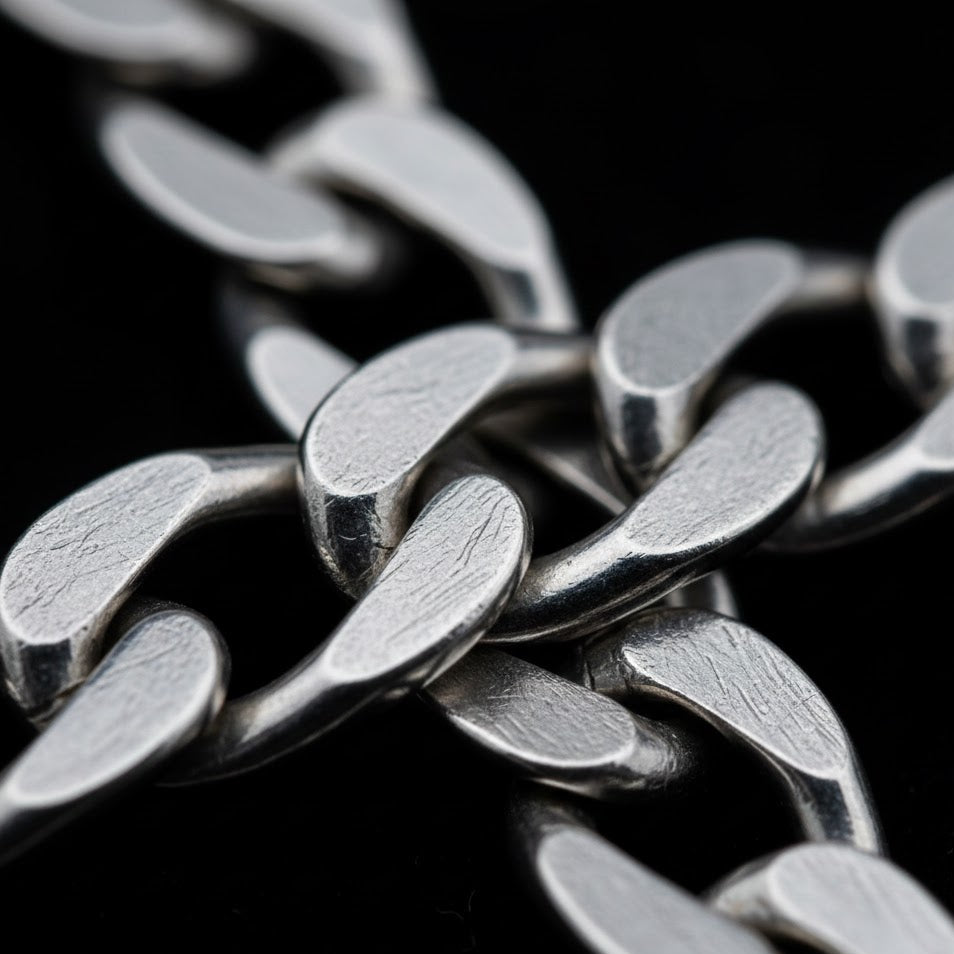 Stainless Steel Cuban Chain – Collar Masculino de Acero Premium